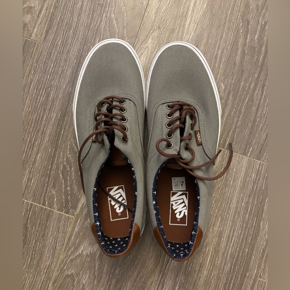 NWOT Men’s Size 10.5 Vans Era 59 Frost Gray/Plus Sneakers